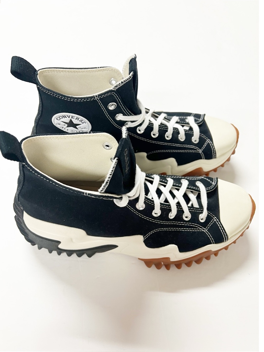Converse Mens Black Gum Honey Run Star Motion Canvas Hightop Sneaker Size 13 - Picture 3 of 7
